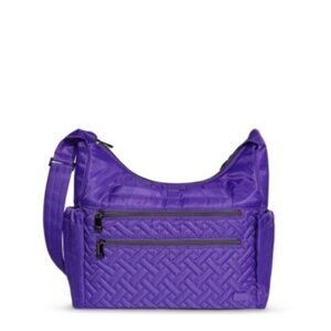 Lug Camper SE Crossbody Bag - Violet Unisex Travel Pouch, Stylish & Versatile